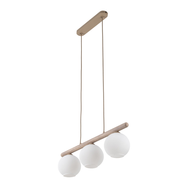 Lampadario Virlo 3 luci bianco TK Lighting