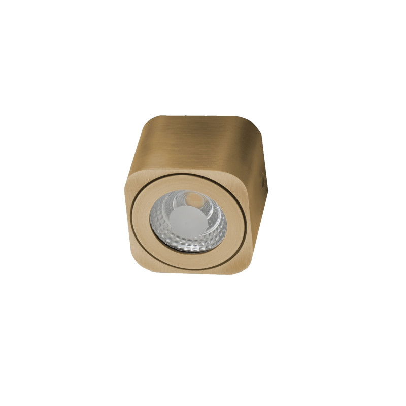 Faretto LED Palmi Fabas bronzo satinato 6W