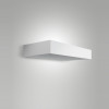 Applique LED Diva bianca luce indiretta asimmetrica Fabas