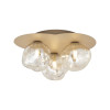 Plafoniera Lava Sabia 3 luci sabbia G9 TK Lighting