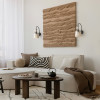 Applique da parete Sophia cognac E14 1 luce TK Lighting
