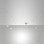 Lampadario sospeso Isabella LED 48W alluminio Fabas