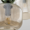 Lampadario Sophia 6 luci nero verde E14 TK Lighting