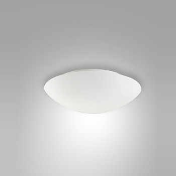 Plafoniera Pandora bianca 1 luce E27 Fabas