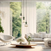 Lampadario Sophia 3 luci E14 verde cognac TK Lighting