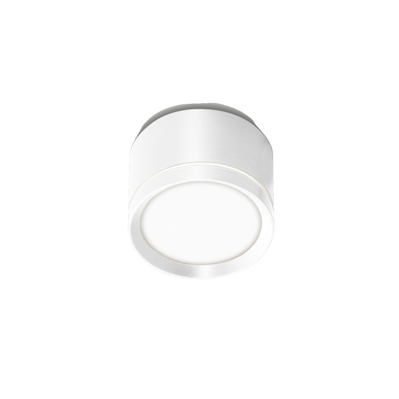 Faretto Pesaro bianco LED integrato 1 luce Fabas