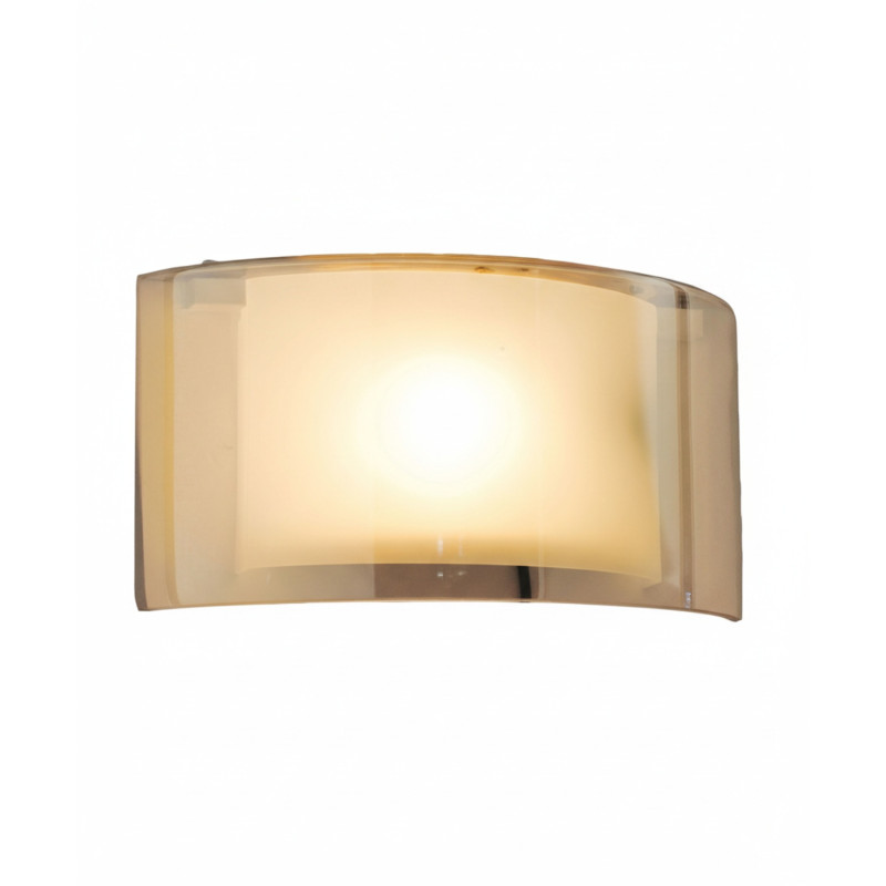 Applique moderna Alide ambra 1 luce E27 Fabas
