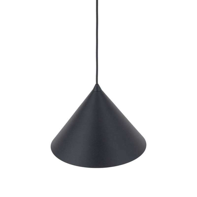 Lampadario Cono M nero 1 luce E27 TK Lighting