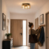 Plafoniera Lava Sabia 3 luci sabbia G9 TK Lighting