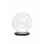 Lampada da tavolo Fabas Ariel LED trasparente 11W