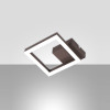 Applique Bard corten LED integrato 11W Fabas