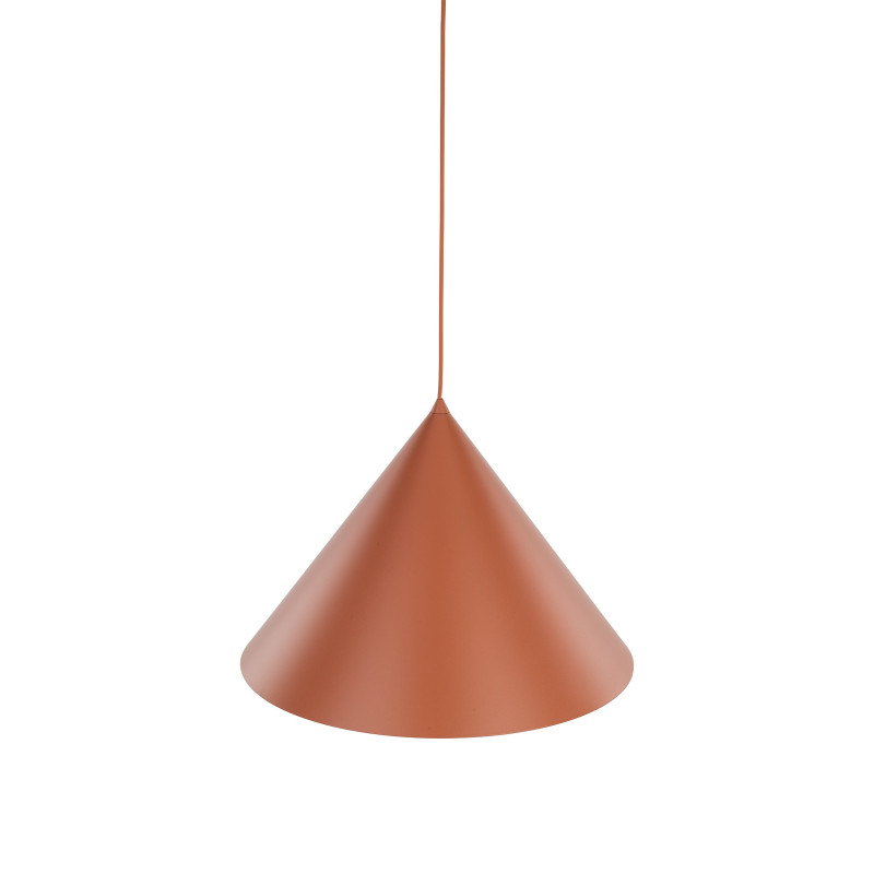 Lampadario sospensione 1 luce Cono Xl Brick mattone TK Lighting