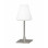 Lampada da tavolo Lucy LED G9 3 W nichel satinato Fabas