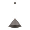 Lampadario Cono Xl New marrone E27 TK Lighting