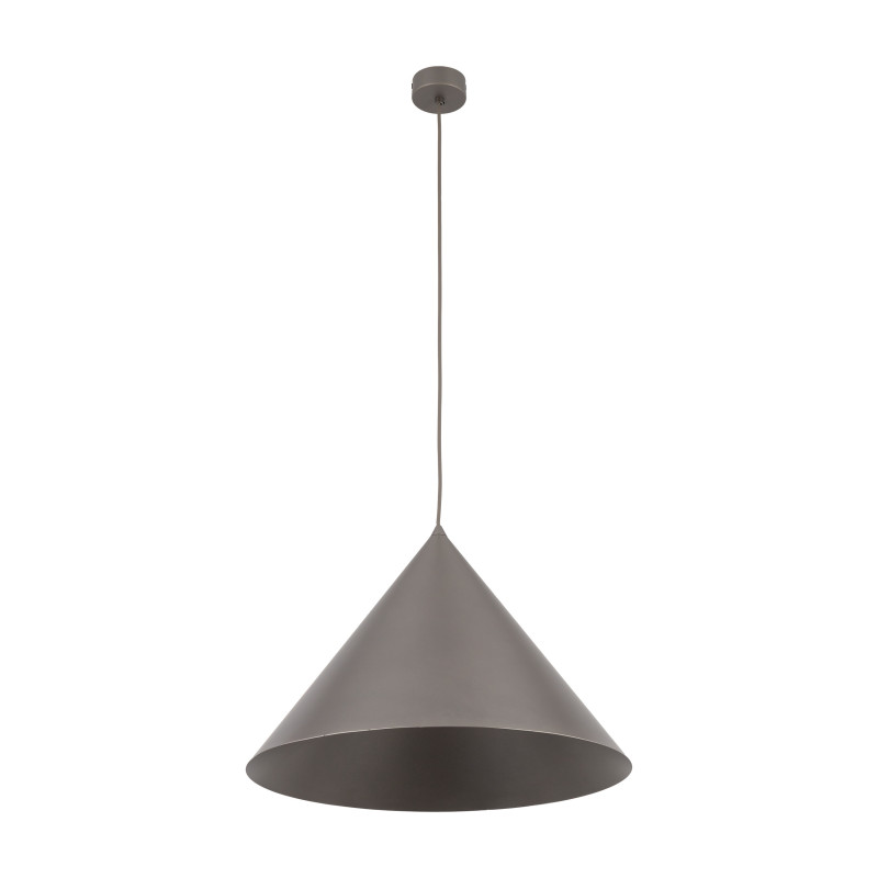 Lampadario Cono Xl New marrone E27 TK Lighting