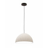 Lampadario Fabas Carola bianco 1 luce E27 moderno