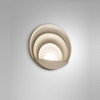 Applique Sunrise Fabas con LED integrato oro opaco