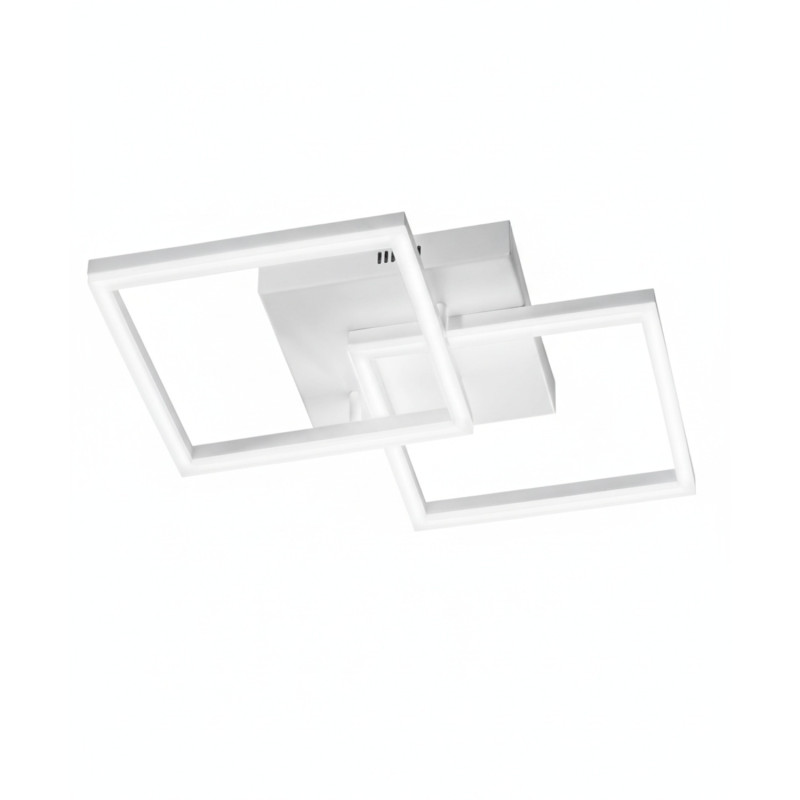 Plafoniera Bard Smart Luce LED bianca Fabas