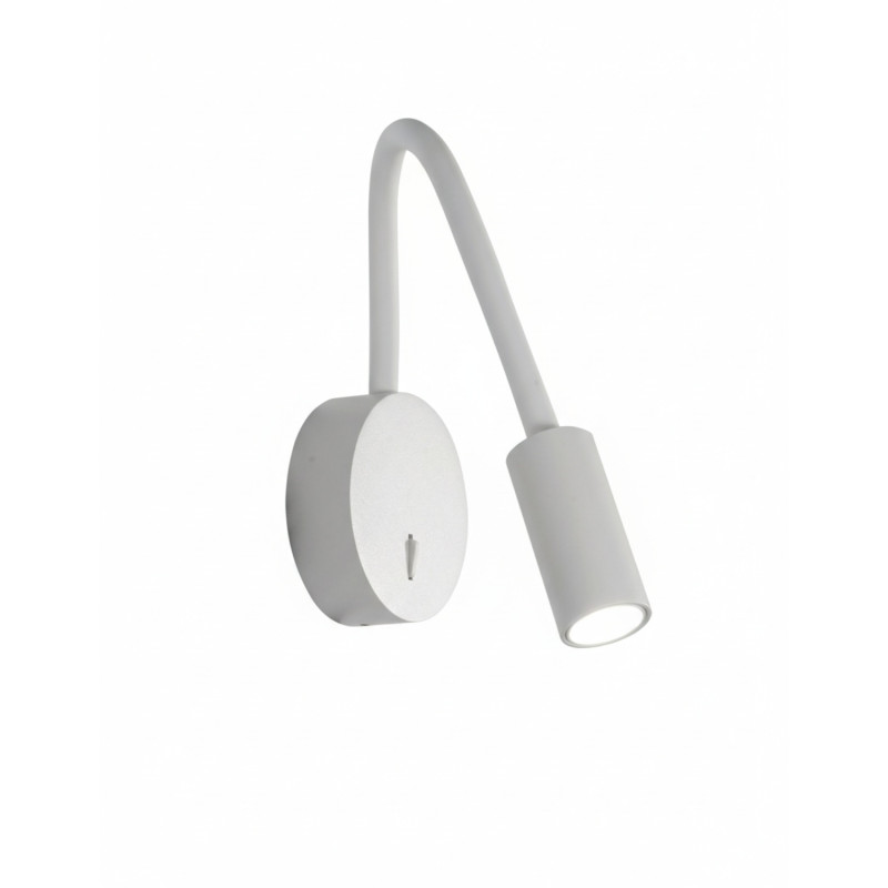 Applique Flux orientabile bianca LED 3,1 W Fabas