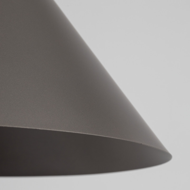 Lampadario Cono L New marrone 1 luce E27 TK Lighting
