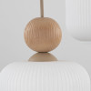 Lampadario Ballo 3 luci sabbia E14 TK Lighting