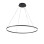 Lampadario sospensione Giotto LED 60 W nero Fabas