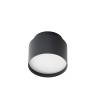 Plafoniera Oregon LED nera dimmerabile 12W Fabas