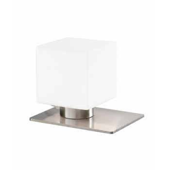 Lampada da tavolo Zara 1 luce nichel satinato Fabas