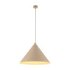 Lampadario a sospensione Cono Xl Sabia sabbia E27 TK Lighting