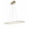Lampadario sospeso Bard LED 52 W oro opaco Fabas