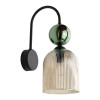 Applique Sophia verde cognac 1 luce E14 TK Lighting