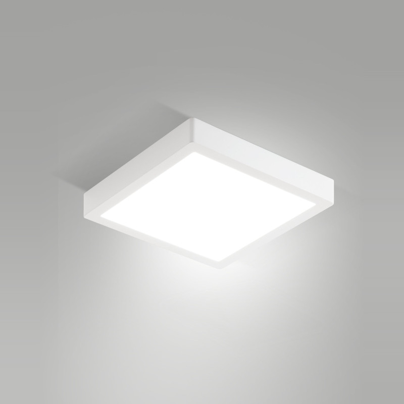 Plafoniera LED Gian bianca IP54 Fabas 24 W