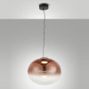Lampadario sospensione Ovalia 1 luce LED Fabas ametista