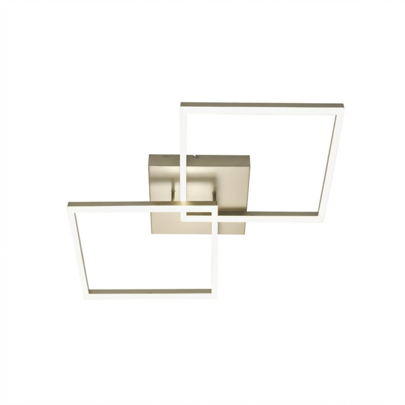 Plafoniera Bard Smart Luce oro opaco Fabas