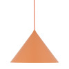 Lampadario Cono L Salmon arancione 1 luce E27 TK Lighting