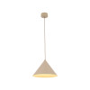 Lampadario Cono M Salmon sabbia 1 luce E27 TK Lighting