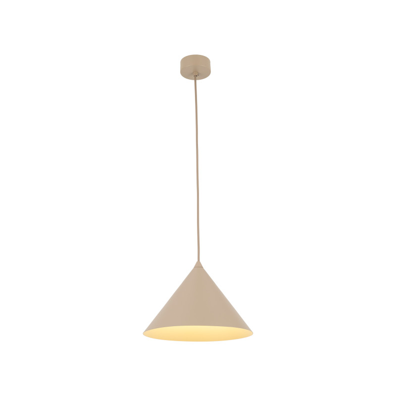 Lampadario Cono M Salmon sabbia 1 luce E27 TK Lighting