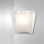 Fabas Viki applique trasparente 1 luce E27 contemporanea