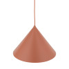 Lampadario Cono L Brick arancione E27 TK Lighting