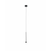 Lampadario sospensione Susa LED nero 5W Fabas