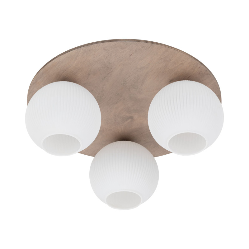 Plafoniera Virlo bianca 3 luci E14 stile classico TK Lighting