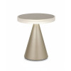 Lampada da tavolo Neutra LED oro opaco 12 W Fabas