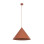 Lampadario sospensione 1 luce Cono Xl Brick mattone TK Lighting