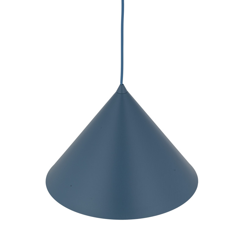 Lampada a sospensione Cono L Navy blu TK Lighting