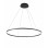 Lampadario a sospensione Giotto LED 60W nero Fabas