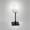 Lampada da tavolo Lucy nera 1 luce Fabas