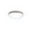 Plafoniera Quirk tortora LED 38W moderna Fabas