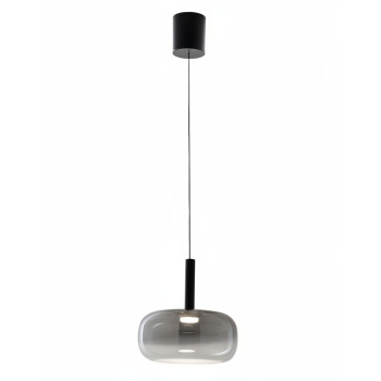 Lampada a sospensione Devero LED grigio sfumato Fabas