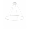 Lampadario Giotto Smart Luce 1 luce 60 W bianco Fabas