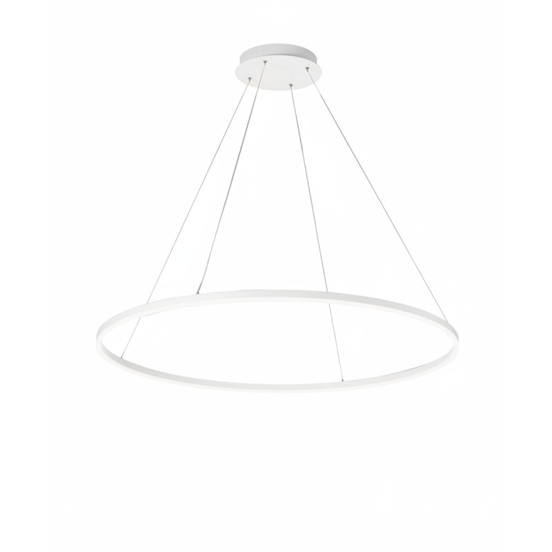 Lampadario Giotto Smart Luce 1 luce 60 W bianco Fabas